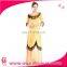 Medieval Renaissance Woman Queen Halloween Costume Yellow