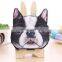 2017 Hot Sales Cute Dog Coin Bag Animal 3D Printed Pattern New Unusual Dog Purse Factory Wholesale Pouch Children's Purse