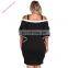 Womens New Design Casual bell sleeve plus size sexy dresses