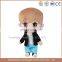 2016 Newest custom handsome plush stuffed boy doll