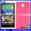 Simple Style Solid Color Rubber Coated Matte Hard Cover Case for HTC Desire 510
