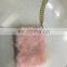 charming fur bag fur clutch fur women handbag