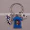enamel walkman metal keychain