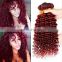 Deep Wave virgin hair extension red hair best virgin hair vendors