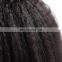 2017 hot sale kinky straight 10a grade brazilian hair double drawn