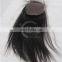 6A grade 4*4 size virgin Brazilian closure pieces in stock for black women on sale