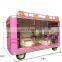 CE Multifunctional Food Kiosk China Mobile Food Cart Bakery Food Cart Trailer For Sale