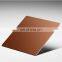 Antique Red Copper Stainless Steel Sheet With Anti-Finger Print