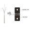 FTTH 2 Core Indoor Fiber Optic Cable FTTH Drop Cable GJXFH GJXH