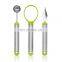 3pcs/set Stainless Steel Melon Baller Scoop & Carving Knife & Fruit Peeler Multi-functional Fruits Tools Set