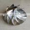 HX40/HE351 59.96/85.98mm 7+7 Blades 4035879 Performance Design Turbocharger Billet/milling/aluminum 2618 Compressor Wheel