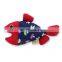 Cute pet toy dog chew plush simulation animals fish for pet playing
