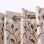 PolyesterJacquard leaf pattern blackout curtain fabric