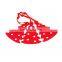 wholesale laser cutting colorful sock shape pendant felt christmas tree decoration