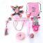 HQP-WJ114 HongQiang Pet supplies Dog toy monochrome set Gnawing toy set multi-material dog toy gift bag