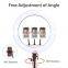 DDP terms Wholesale Tik Tok Live Photography Dimmable 18 Inch LED Ring Light With Adjusted Bracket for selfie makeup
