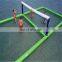 Customized Outdoor Inflatable Water Volleyball Court Inflatable Water Fun Equipment For Sale