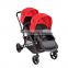Aluminum Alloy Material linen baby carriage new pushchairs for sale double baby stroller