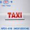 taxi roof sign with magnet/car tail lamp/Can be customized