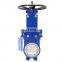 Bundor class150 DN100 WCB wafer type knife gate valve manufacturer