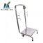 Swimming pool 304 stainless steel trolley manual sewage suction cart swimming pool equipment cleaning trolley