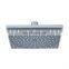 Big Rain Face Square ABS Plastic Overhead Shower for Rain Experience