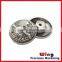 customized die casting factory supply metal zamak button