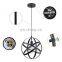 Tonghu Vintage Industrial Metal Pendant Lamp Spherical Rustic LED Edison Bulb Hanging Dinning Room Light