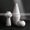 White ceramic vase decoration simple ceramic decoration vase