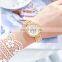 Skmei 1739 Diamond Women Quartz Watches Stainless Steel Strap Waterproof Wristwatch