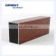 aluminium profile wood color aluminium 6063 profiles with top standard