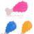 2021 Drumstick Custom Squeaky Simple Unbreakable Non Toxic Bone Natural Rubber Dog Toy