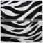 zebra skin pattern printed cotton spandex fabric