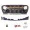 Front Grille with 5 LED Lights for Jeep Wrangler JL