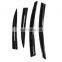 Door Rain Sun Visor Car Acrylic Sheet Black Smoke Door Visors Window Rain Shields For Civic