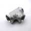 Adjustable CompressionTee Fitting Galvanized Stainless Steel Nipple Gas Pipe High Press FittingHydraulic Adapter