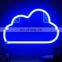 Drop Shipping Led channel letter logo sign LED Neon Signs moon Cloud  Shape Custom LED Neon logo Signs for bedroom wall