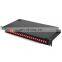 FTTH 19 Inch Rack Mount 24 Core FC ST Optical Fiber Patch Panel Fibre Termination Box ODF