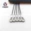 Finely Processed Rope Rings Stainless Steel Wire Keychain Cable Key Ring With Screw