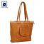 Vintage Style Swiss Cotton Lining Material Luxurious Women Genuine Leather Handbag