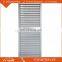 YY Home aluminum plantation shutter in white matching bi-fold and sliding window