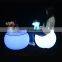 manufacturing special design modern plastic led bar table furniture