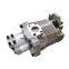 WX hydraulic double gear pump 705-52-30390 for komatsu wheel loader WA400-3/WA420-3D