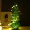 Artifical Led Lighted Glass Christmas Tree Christmas Ornaments Personalized Color Changing Led Glass Christmas Tree