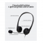 Listening exam headphones, operator headphones