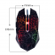 1600 DPI Adjustable RGB Gaming Mouse 2.4G Optical Computer Mouse Rechargeable Wireless Mouse