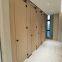 Bathroom Restroom Compact Urinal Wall Divider Laminate Hpl Phenolic Public Toilet Cubicle Urinal Privacy Panel Partition
