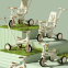 Kinderfahrrad mit drei R?dern, Balancebike, multifunktionales Vier-in-eins-Balancefahrrad für Babys (Wechat: 13510231336)