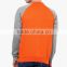 Custom Stripe Raglan Sleeve Orange Stripe Sweatshirts