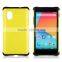 2015 China Factory Newest Colorful Tough Slim Armor Case Strong Shockproof for Nexus 5 case Cover back case